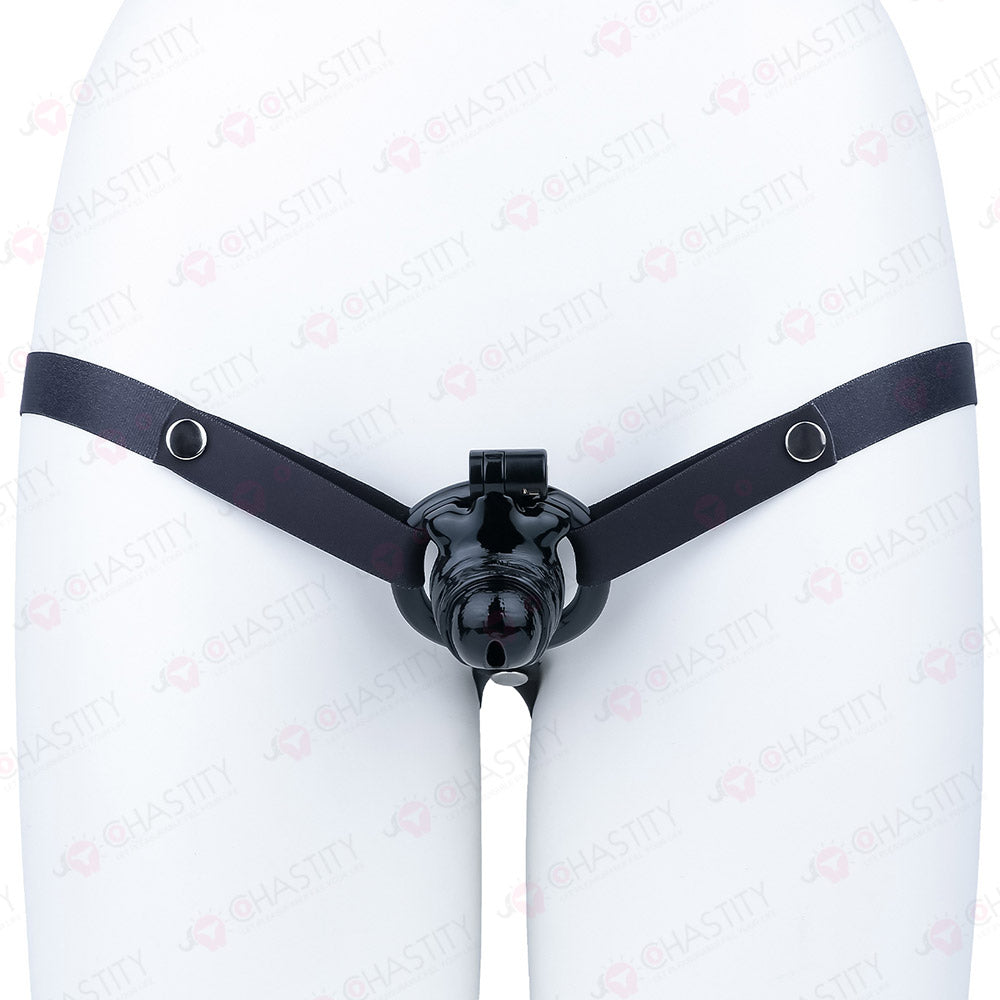 Inverted Simulated Glans Chastity Cage