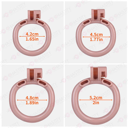 Inverted Simulated Glans Chastity Cage