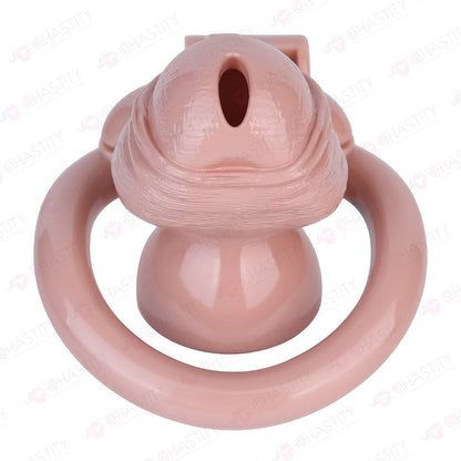 Inverted Simulated Glans Chastity Cage