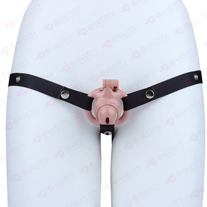 Inverted Simulated Glans Chastity Cage