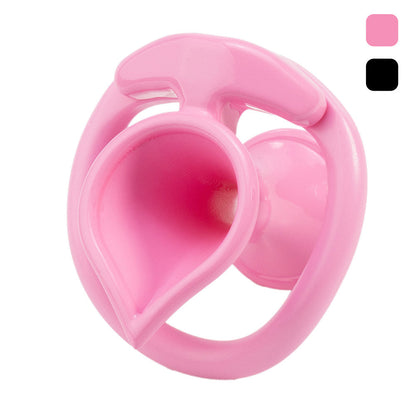Inverted Teardrop Urinal Chastity Cage