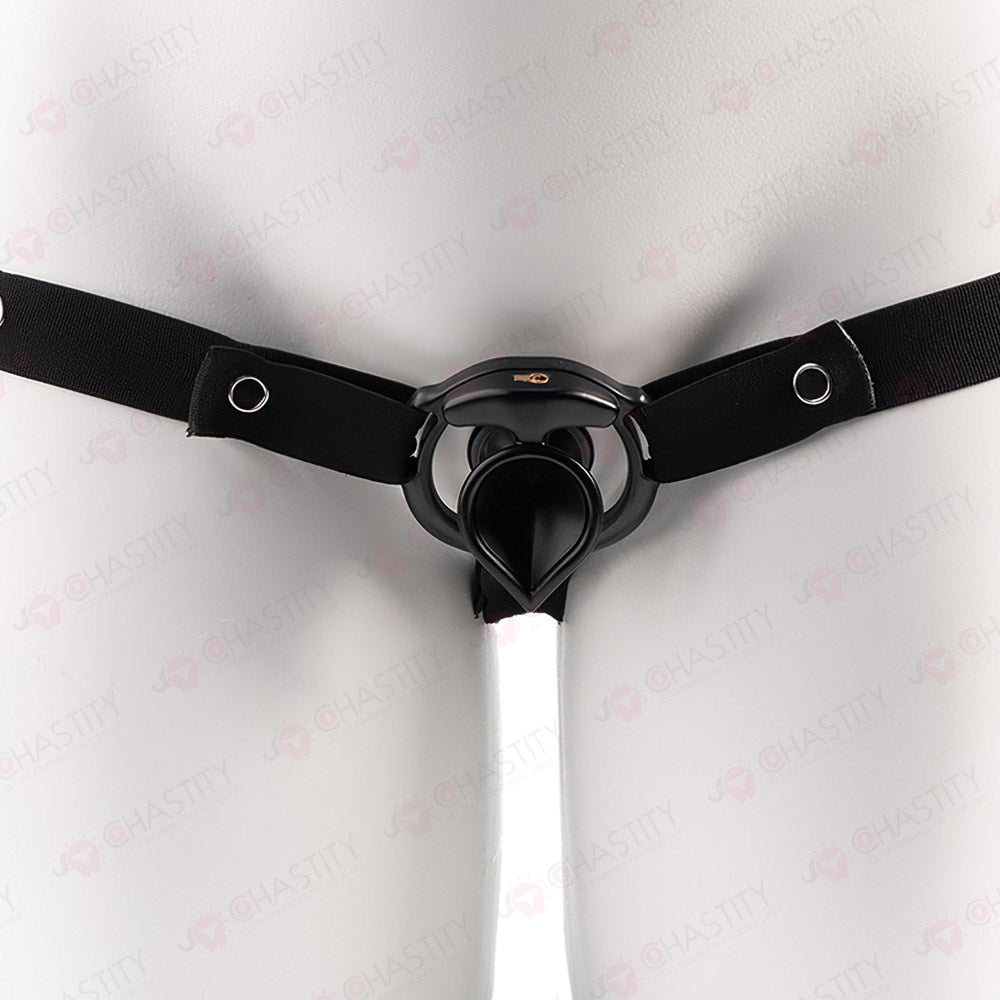 Inverted Teardrop Urinal Chastity Cage