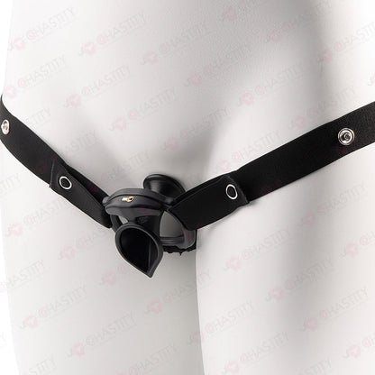 Inverted Teardrop Urinal Chastity Cage