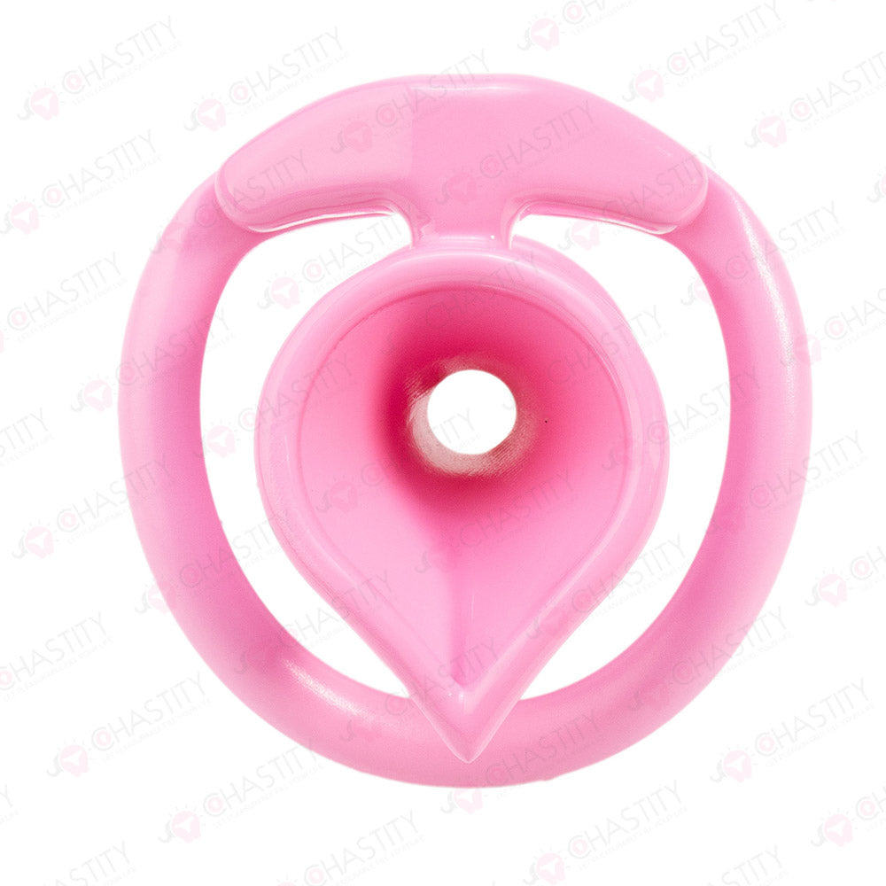 Inverted Teardrop Urinal Chastity Cage