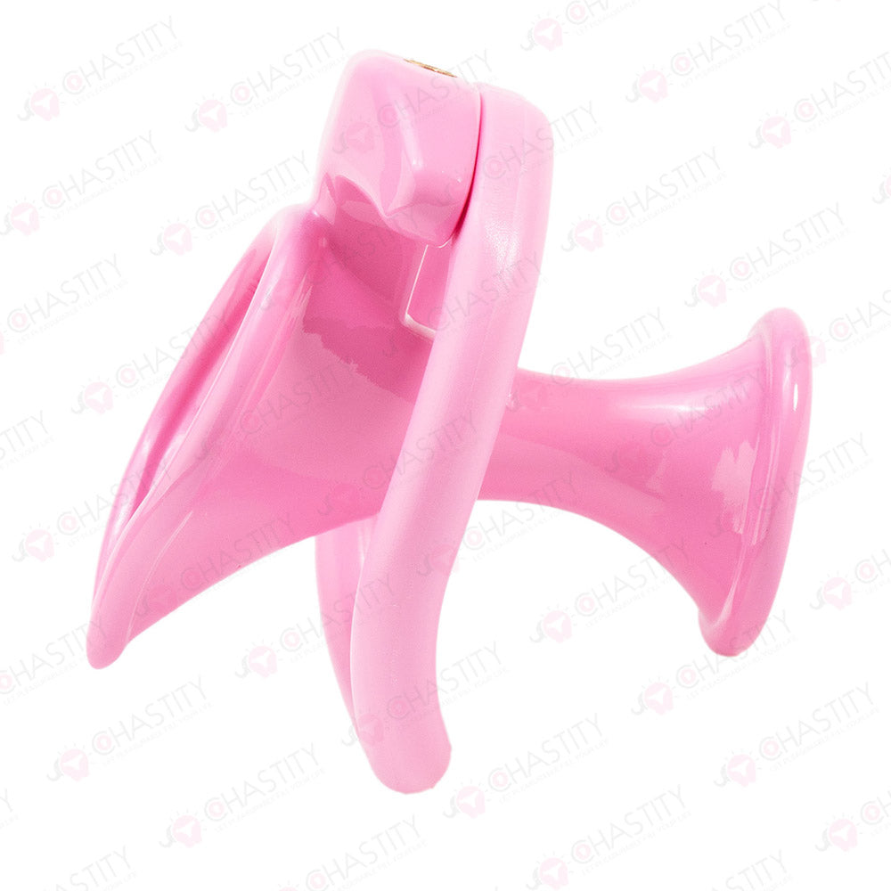 Inverted Teardrop Urinal Chastity Cage