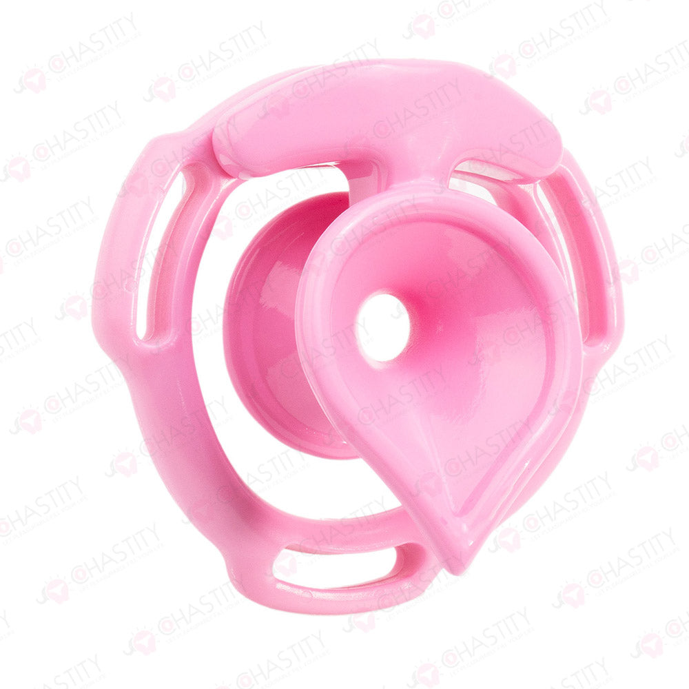 Inverted Teardrop Urinal Chastity Cage
