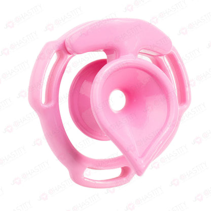 Inverted Teardrop Urinal Chastity Cage