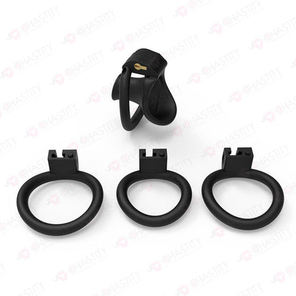 Inverted Turbo Trumpet Tube Chastity Cage