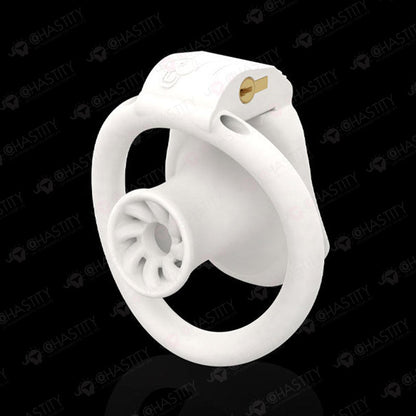 Inverted Turbo Trumpet Tube Chastity Cage