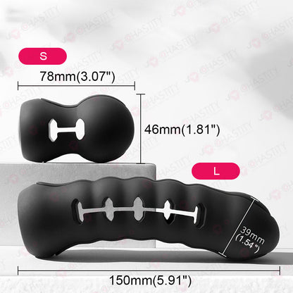 JEUSN Wireless Remote Control Electric Shock Gag