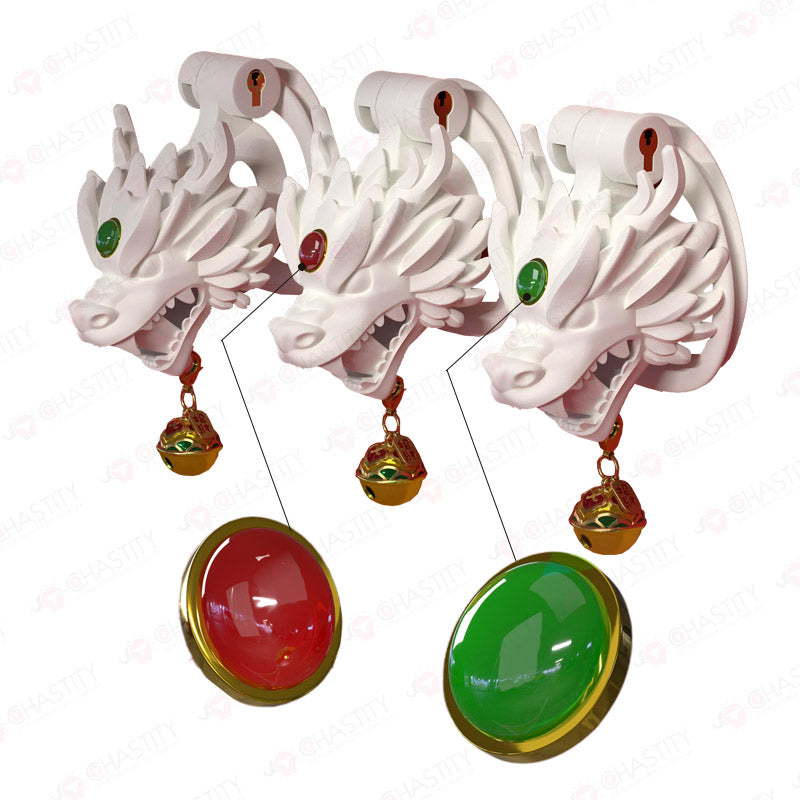 Jewelry Chastity Cage (Dragon With Bell)