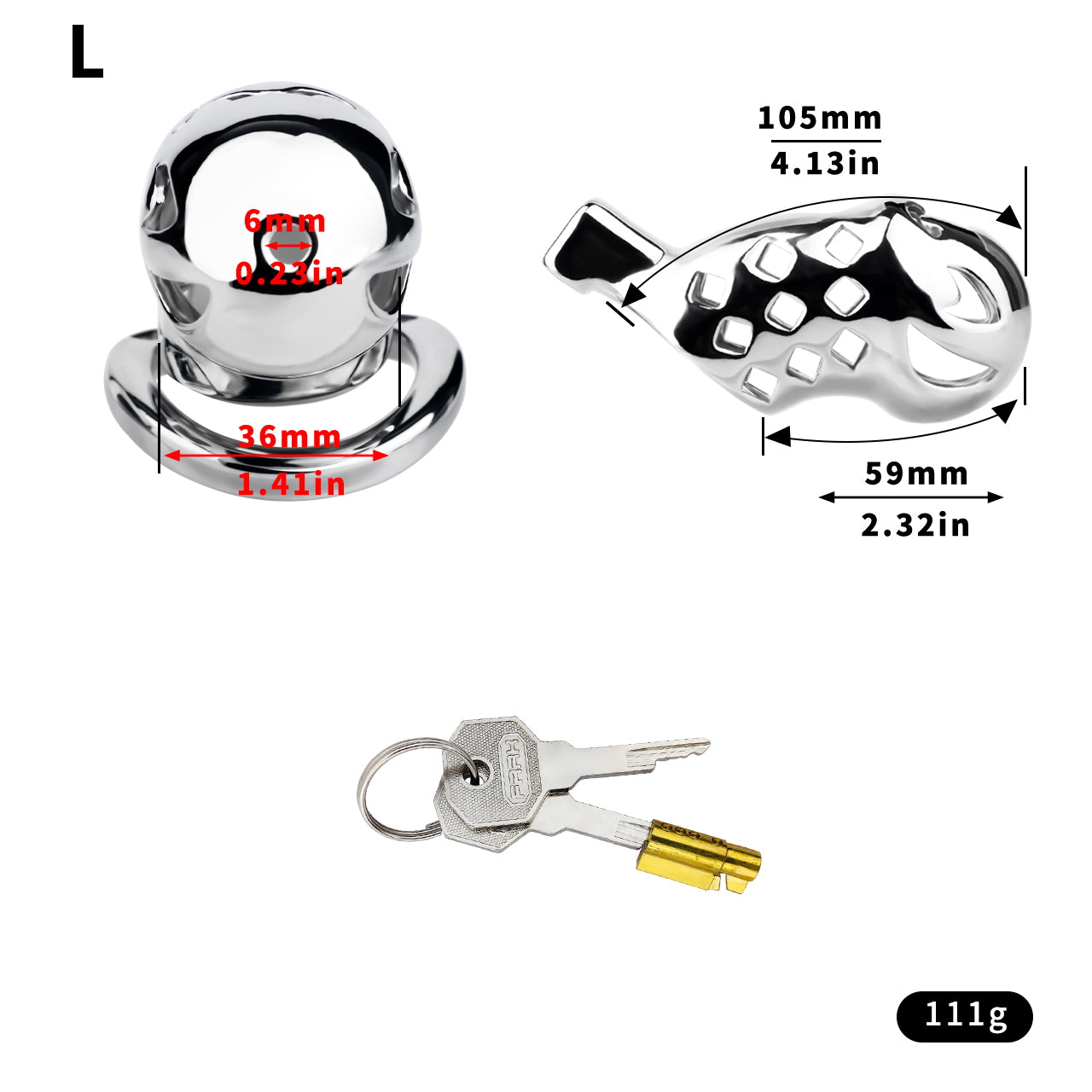 Light Aluninum Alloy Cock Cage -23