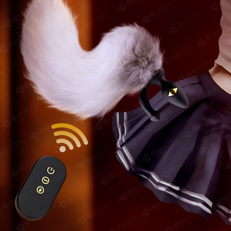 LOCKINK·SEVANDA Tail Butt Plug  & Bell Butt Plug (Vibration And Electric Shock)