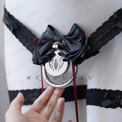 Lace Belt Kit For Sissy Chastity