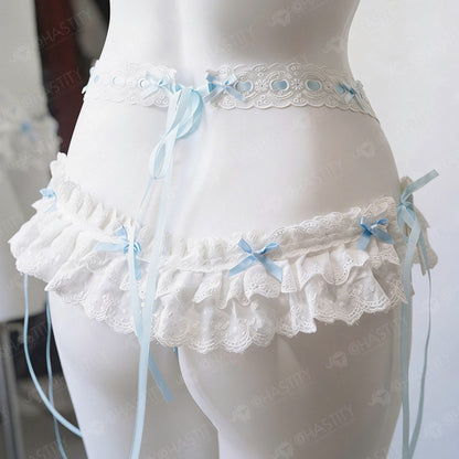 Lace Chastity Cage Skirt Support Strap