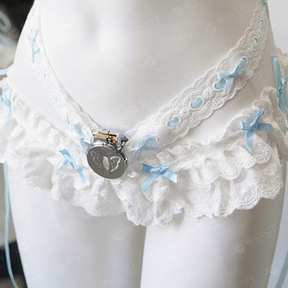 Lace Chastity Cage Skirt Support Strap