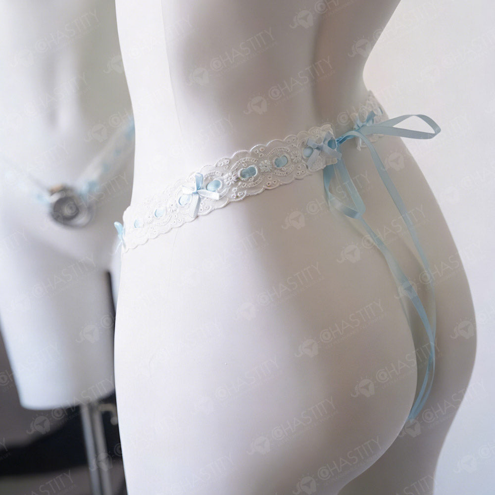 Lace Chastity Cage Skirt Support Strap