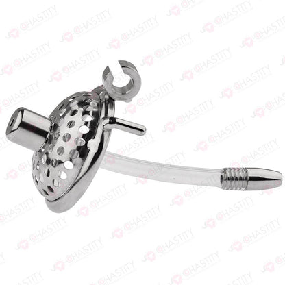 Leaking In Chastity (Hinged Ring)