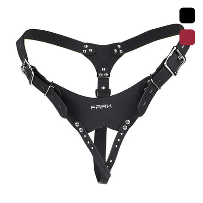 Leather Chastity Strap (Auxiliary Belt)