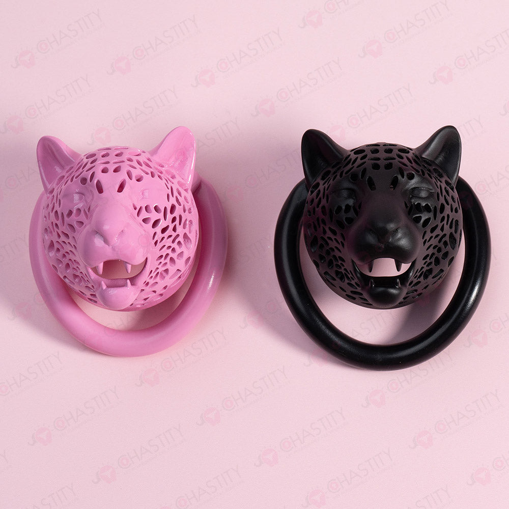 Leopard Male Genital Cage