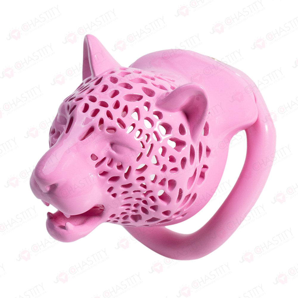 Leopard Male Genital Cage