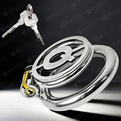 Letter Lockdown Chastity Cage
