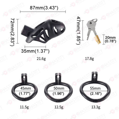 Lightweight Male Chastity Control