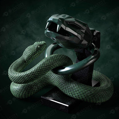 Limited Edition - Starborn Venom Green Viper Chastity Device