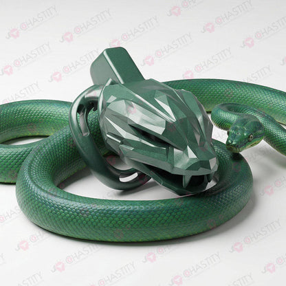 Limited Edition - Starborn Venom Green Viper Chastity Device