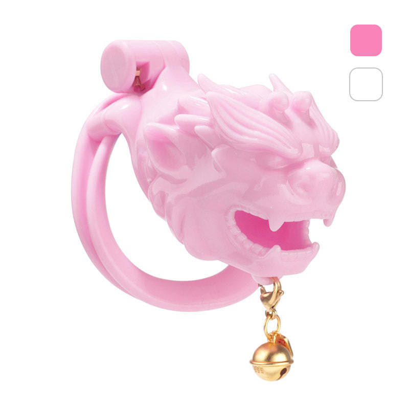 Lion Chastity Cage With Bell