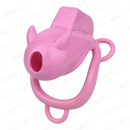 Little Devil Locked Up In Chastity