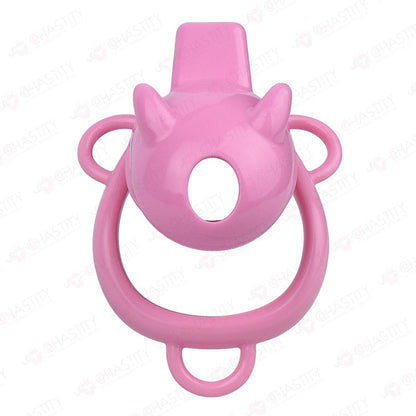Little Devil Locked Up In Chastity