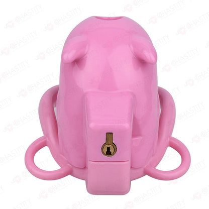 Little Devil Locked Up In Chastity