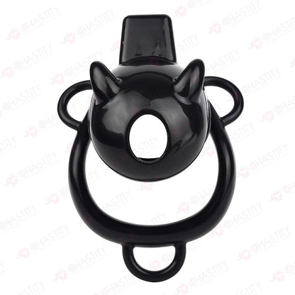 Little Devil Locked Up In Chastity