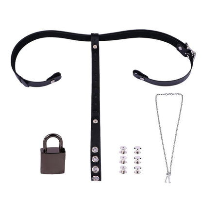 Lockable Auxiliary Belt For Chastity Cages