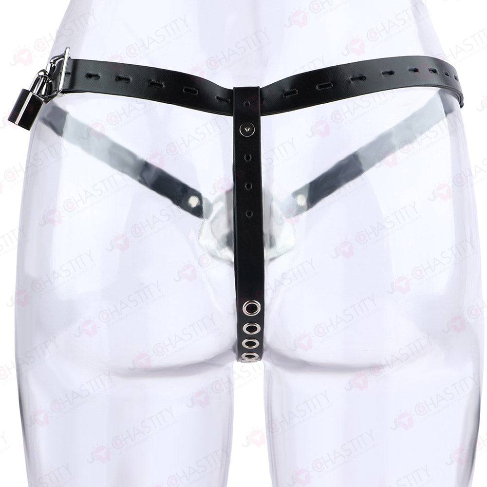 Lockable Auxiliary Belt For Chastity Cages