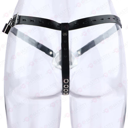 Lockable Auxiliary Belt For Chastity Cages