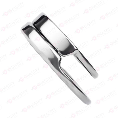 Lockable Stainless Steel Cock Ring