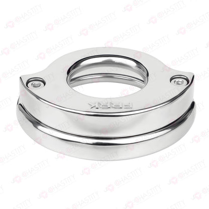 Lockable Stainless Steel Cock Ring