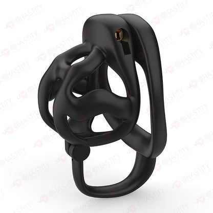 Locking Chastity Device With Scrotal Support