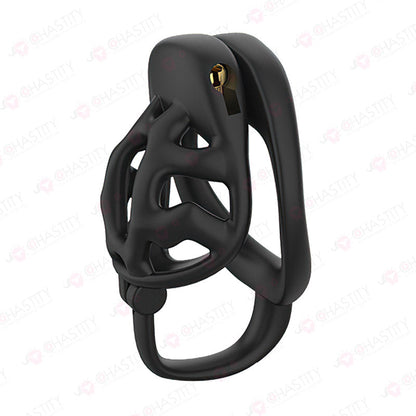 Locking Chastity Device With Scrotal Support