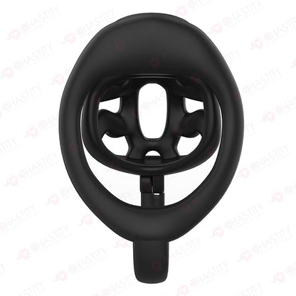 Locking Chastity Device With Scrotal Support