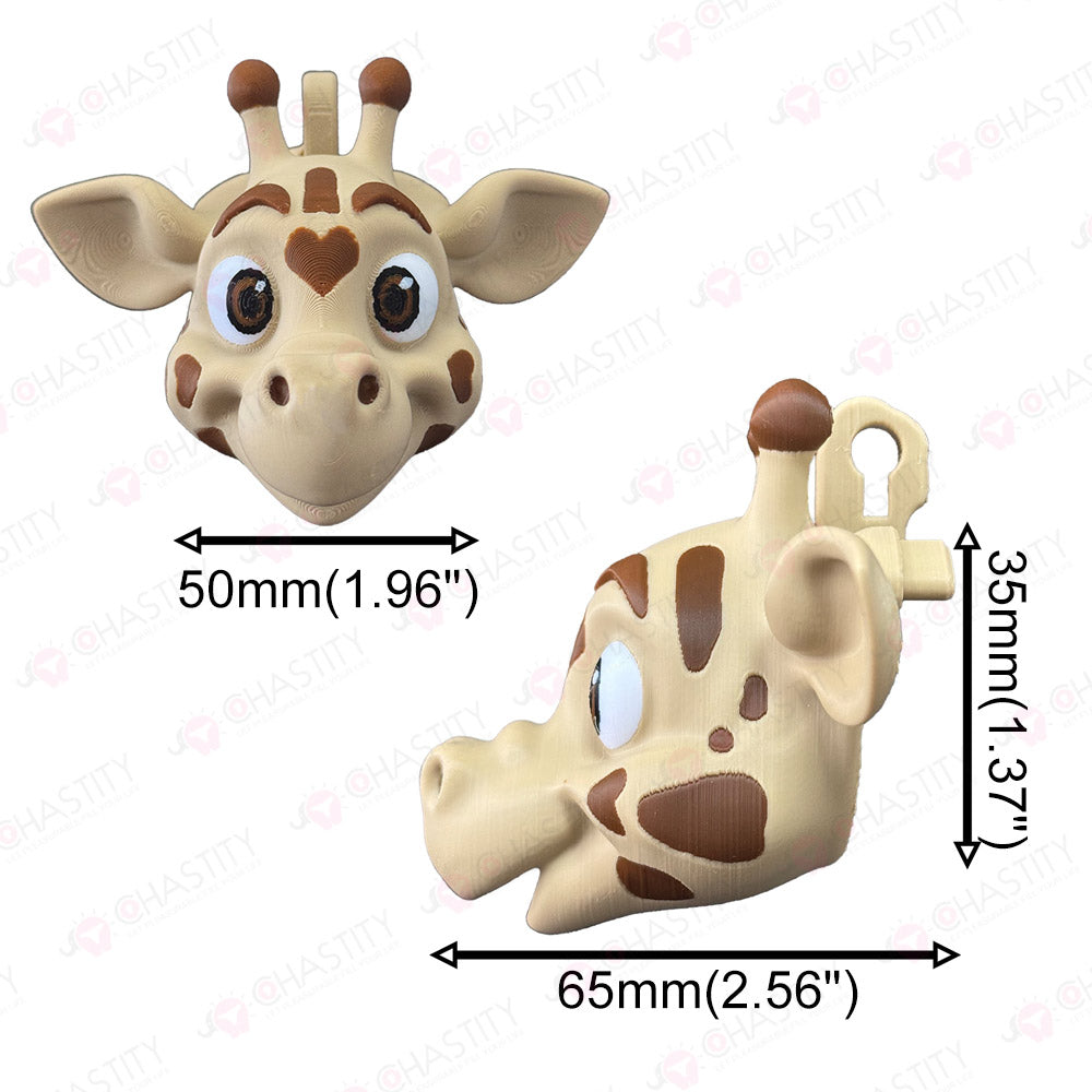 Zoo - Giraffe Chastity Device 3D Print