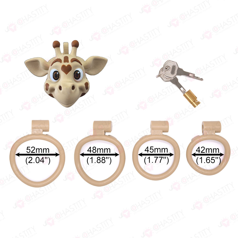 Zoo - Giraffe Chastity Device 3D Print