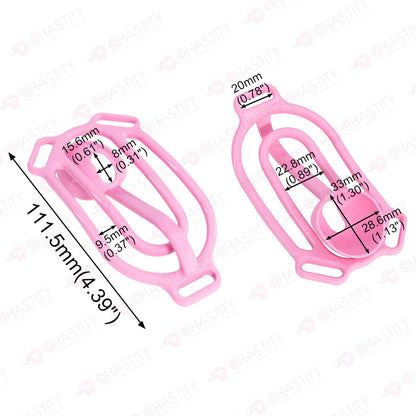 MTF Clit Clip With Movable Penis Support