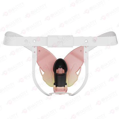Male Butterfly Spring Chastity Belt (Internal Silicone Cage)