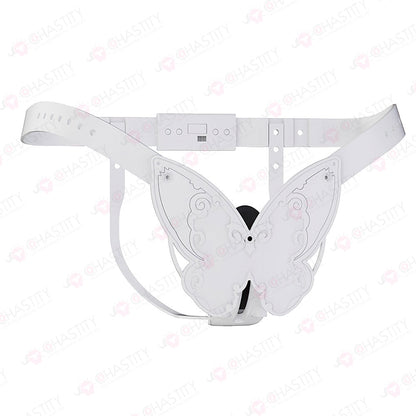 Male Butterfly Spring Chastity Belt (Internal Silicone Cage)