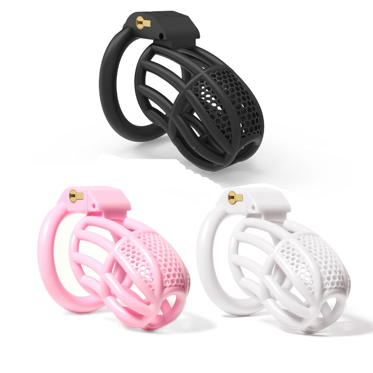 Mesh Honeycomb Chastity Lock