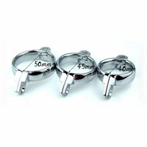 Metal Chastity Cage with Lock for Men