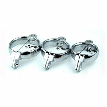 Metal Chastity Cage with Lock for Men